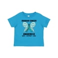 thumbnail image 1 of Inktastic Ovarian Cancer Awareness Hope Support and Love Boys or Girls Baby T-Shirt, 1 of 5