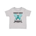 thumbnail image 1 of Inktastic Ovarian Cancer Awareness Hope Support and Love Boys or Girls Baby T-Shirt, 1 of 5
