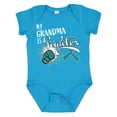 thumbnail image 1 of Inktastic Ovarian Cancer Awareness My Grandma is a Fighter Boys or Girls Baby Bodysuit, 1 of 5