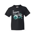 thumbnail image 1 of Inktastic Ovarian Cancer Awareness My Grandma is a Fighter Youth T-Shirt, 1 of 5