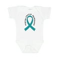 thumbnail image 1 of Inktastic Ovarian Cancer Awareness Ribbon Boys or Girls Baby Bodysuit, 1 of 5