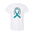 thumbnail image 1 of Inktastic Ovarian Cancer Awareness Ribbon T-Shirt, 1 of 5