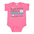 thumbnail image 1 of Inktastic Ovarian Cancer Being Strong Girls Baby Bodysuit, 1 of 5