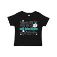 thumbnail image 1 of Inktastic Ovarian Cancer Being Strong Girls Toddler T-Shirt, 1 of 5