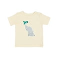 thumbnail image 1 of Inktastic Ovarian Cancer Pcos Teal Ribbon Awareness Boys or Girls Baby T-Shirt, 1 of 5