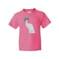 thumbnail image 1 of Inktastic Ovarian Cancer PCOS Teal Ribbon Awareness Youth T-Shirt, 1 of 5