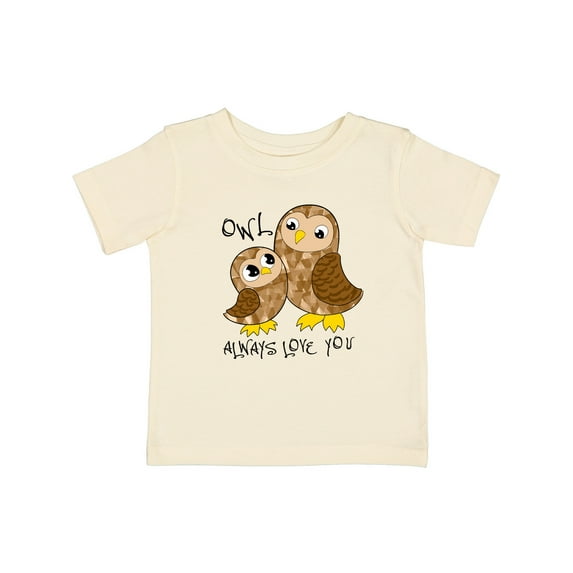 Inktastic Owl Always Love You- Cute Owl Family Boys or Girls Baby T-Shirt