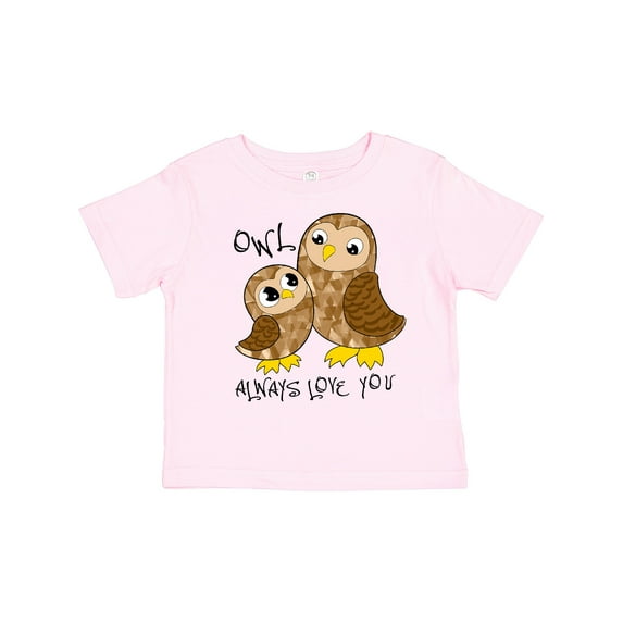 Inktastic Owl Always Love You Cute Owl Family Boys or Girls Toddler T-Shirt