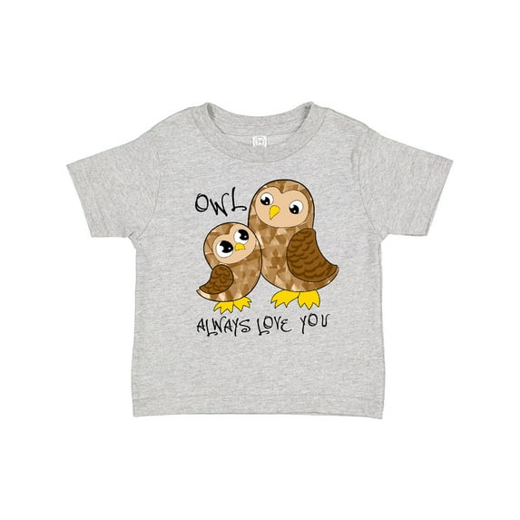 Inktastic Owl Always Love You Cute Owl Family Boys or Girls Toddler T-Shirt