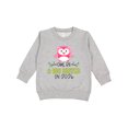 thumbnail image 1 of Inktastic Owl Be a Big Sister in 2026 Toddler Sweatshirt, 1 of 4