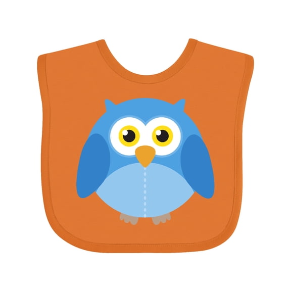 Inktastic Owl Bird Funny Gift Boys or Girls Baby Bib