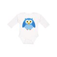 thumbnail image 1 of Inktastic Owl Bird Funny Gift Boys or Girls Long Sleeve Baby Bodysuit, 1 of 5