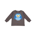 thumbnail image 1 of Inktastic Owl Bird Funny Gift Boys or Girls Long Sleeve Toddler T-Shirt, 1 of 5