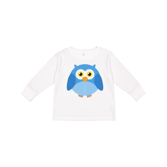 Inktastic Owl Bird Funny Gift Boys or Girls Long Sleeve Toddler T-Shirt