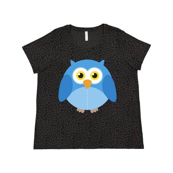 Inktastic Owl Bird Funny Gift Women's Plus Size T-Shirt