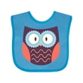 thumbnail image 1 of Inktastic Owl Boys or Girls Baby Bib, 1 of 4