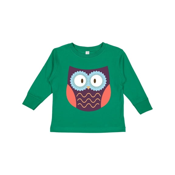 Inktastic Owl Boys or Girls Long Sleeve Toddler T-Shirt