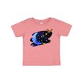 thumbnail image 1 of Inktastic Owl Decorating the Night with Moon and Stars Boys or Girls Baby T-Shirt, 1 of 5