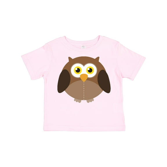 Inktastic Owl Fat Brown Boys or Girls Toddler T-Shirt