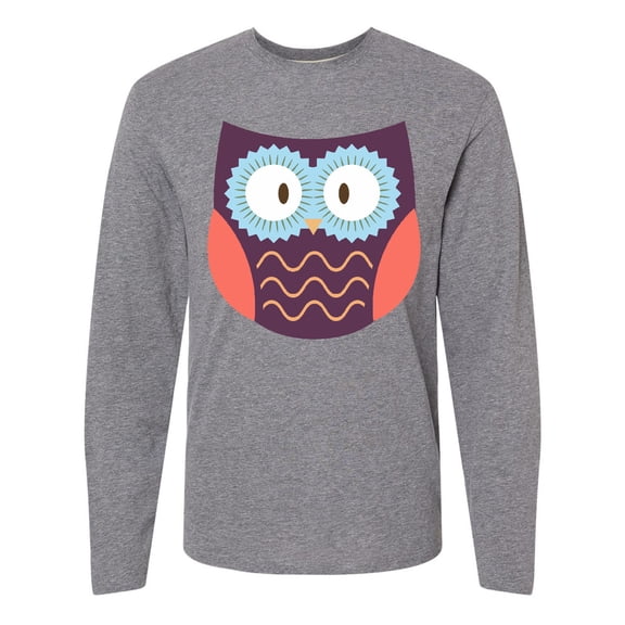 Inktastic Owl Long Sleeve T-Shirt