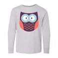 thumbnail image 1 of Inktastic Owl Long Sleeve Youth T-Shirt, 1 of 5