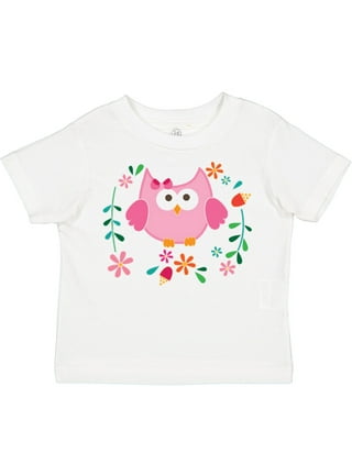 Toddler Cherry Temple Owls Stripes T-Shirt