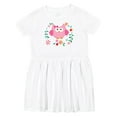 thumbnail image 1 of Inktastic Owl for Girls Girls Toddler Dress, 1 of 5