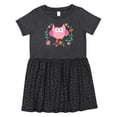 thumbnail image 1 of Inktastic Owl for Girls Girls Toddler Dress, 1 of 5
