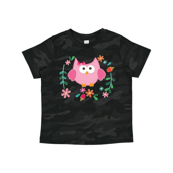 Inktastic Owl for Girls Girls Toddler T-Shirt