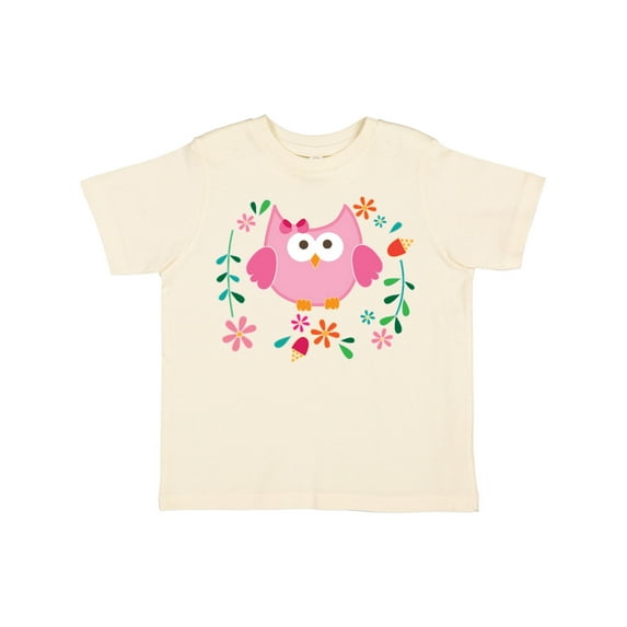 Inktastic Owl for Girls Girls Toddler T-Shirt