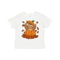 thumbnail image 1 of Inktastic Owl in a Pumpkin- Cute for Halloween and Thanksgiving Boys or Girls Toddler T-Shirt, 1 of 5