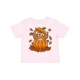thumbnail image 1 of Inktastic Owl in a Pumpkin- Cute for Halloween and Thanksgiving Boys or Girls Toddler T-Shirt, 1 of 5