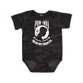 thumbnail image 1 of Inktastic POW MIA White Boys or Girls Baby Bodysuit, 1 of 5