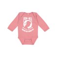 thumbnail image 1 of Inktastic POW MIA White Boys or Girls Long Sleeve Baby Bodysuit, 1 of 5