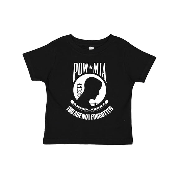 Inktastic POW MIA White Boys or Girls Toddler T-Shirt