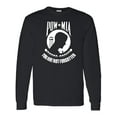 thumbnail image 1 of Inktastic Pow Mia White Long Sleeve T-Shirt, 1 of 5