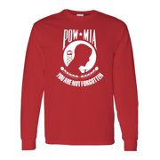 Inktastic Pow Mia White Long Sleeve T-Shirt