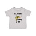 thumbnail image 1 of Inktastic Pack My Diapers I Am Going Fishing with G-pa Boys or Girls Baby T-Shirt, 1 of 5