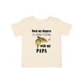 thumbnail image 1 of Inktastic Pack My Diapers I Am Going Fishing with Papa Boys or Girls Baby T-Shirt, 1 of 5