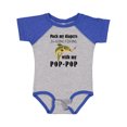 thumbnail image 1 of Inktastic Pack My Diapers I Am Going Fishing with Pop-pop Boys or Girls Baby Bodysuit, 1 of 5