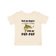 thumbnail image 1 of Inktastic Pack My Diapers I Am Going Fishing with Pop-pop Boys or Girls Baby T-Shirt, 1 of 5
