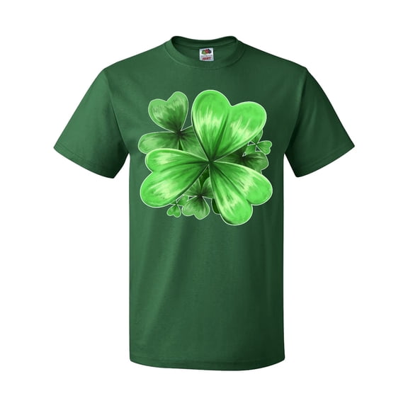 Inktastic Painted Clover Patch Shamrocks for St. Patricks Day T-Shirt