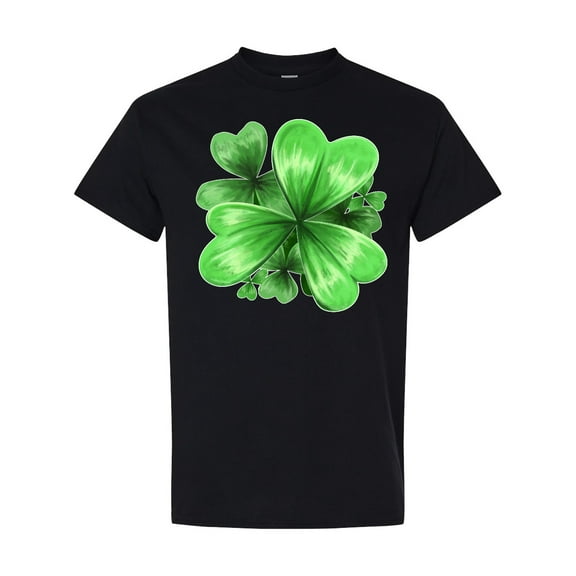 Inktastic Painted Clover Patch Shamrocks for St. Patricks Day T-Shirt