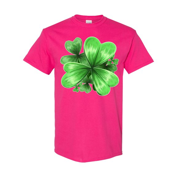 Inktastic Painted Clover Patch Shamrocks for St. Patricks Day T-Shirt