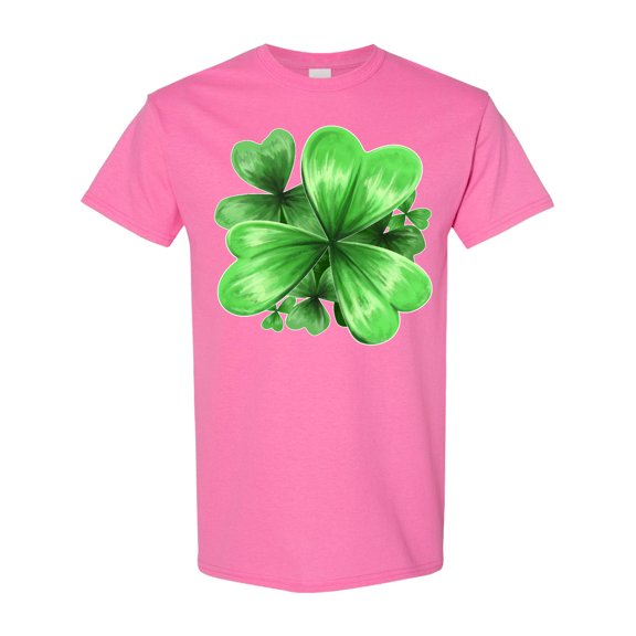 Inktastic Painted Clover Patch Shamrocks for St. Patricks Day T-Shirt