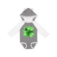 thumbnail image 1 of Inktastic Painted Clover Patch- shamrocks for St. Patricks Day Boys or Girls Long Sleeve Baby Bodysuit, 1 of 5