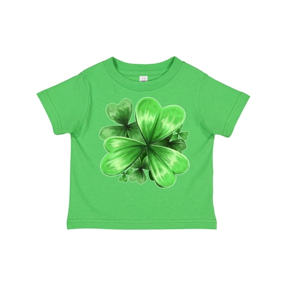 Inktastic Painted Clover Patch- shamrocks for St. Patricks Day Boys or Girls Toddler T-Shirt