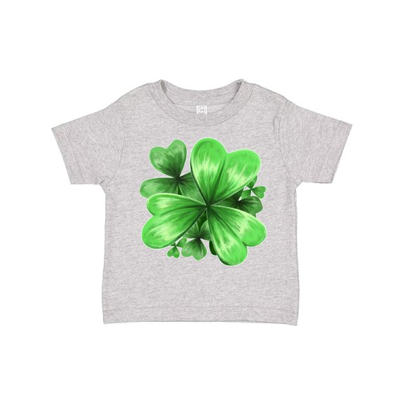 Inktastic Painted Clover Patch- shamrocks for St. Patricks Day Boys or Girls Toddler T-Shirt