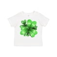 thumbnail image 1 of Inktastic Painted Clover Patch- shamrocks for St. Patricks Day Boys or Girls Toddler T-Shirt, 1 of 5