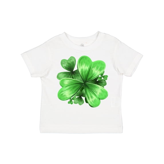 Inktastic Painted Clover Patch- shamrocks for St. Patricks Day Boys or Girls Toddler T-Shirt